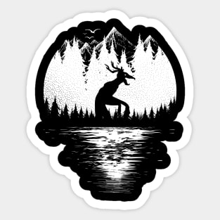 Wendigo Sticker